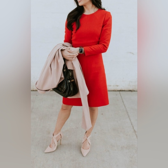 J.Crew Double-faced Wool Crepe Dress - Picture 3 of 10